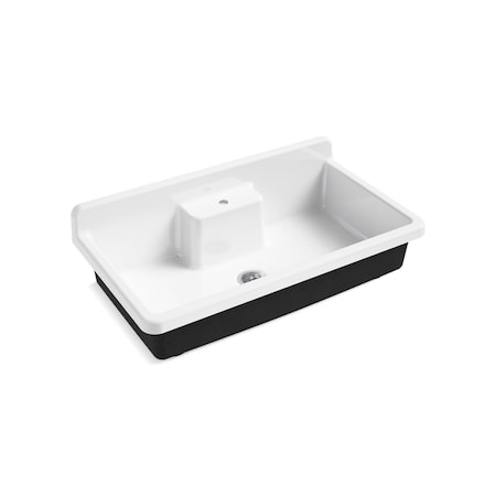 Kohler Kitchen Sink, Farmhouse, Drop In Mount, 1 Hole K-21103-1HP5-0